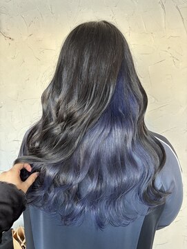 チャルム (Charom) 爽やかブルーインナーカラー