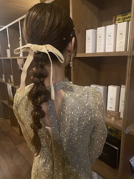 テントテン(tent ten) お呼ばれヘア