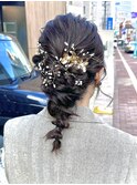 【KON】結婚式お呼ばれヘアセット/ミディアム
