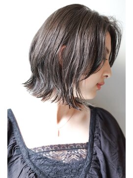 シカタ シーカ 鎌倉(CICATA/ShIKA.) 【CICATA高力】柔らかグレージュ×くびれボブ【鎌倉】