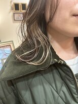 ヘアアンドスペース ベロン(hair&space velon)&nbsp;イヤリングハイライト