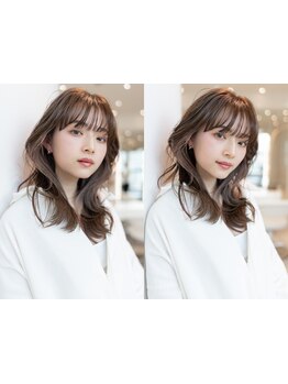 [髪質改善カラー+カット\6500~]大泉学園2分!大人の韓国風オルチャンヨシンモリ☆髪質改善酸熱トリ-トメント