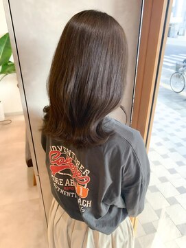 レオン(Re:ON) オリーブベージュ×セミロング