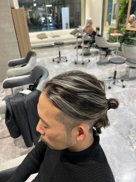 イメージア 町田店(IMAGE A) アッシュハイライトマンバン@20代30代40代50代