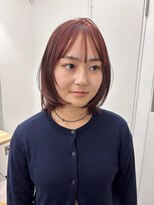 シー(thee)&nbsp;ブリーチなしワインレッド