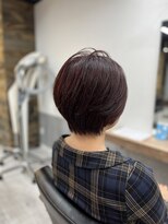 シエル 蒲田店(CIEL)&nbsp;ショートボブ×ボルドー