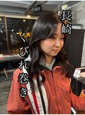 長崎　韓国/レイヤーカット/顔周り