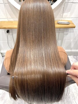 アムヘアー(A.M. hair) ブリーチなしブラウンベージュ