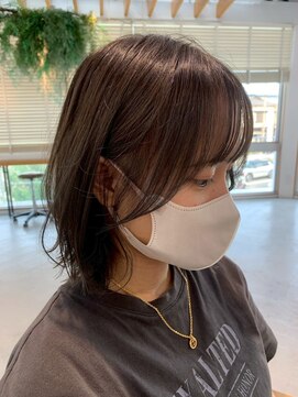 グランデュール 東静岡池田店(GRANDEUR) 東静岡ショートボブくびれショートイルミナカラー顔周りレイヤー