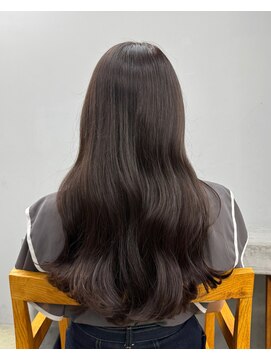 ディジョン 自由ヶ丘(Dijon) 韓国顔まわりレイヤーカットグレージュオリーブベージュブラウン