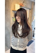 フォート(FORT)&nbsp;レイヤーカット　髪質改善カラー　マロンブラウン