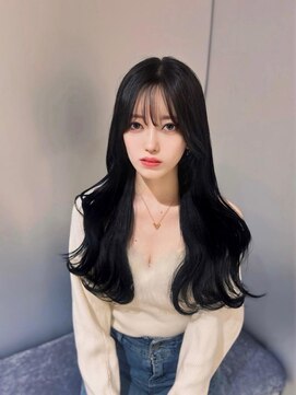 アルーシェ 錦糸町店(Alushe) 黒髪ウェーブ × モードクラシック[レイヤーカット]