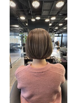 ランベリー(LANVERY) 大人のミニボブ オリーブグレージュ