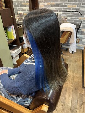 【lotus下枝】スカイブルー/ブリーチ/イヤリングカラー