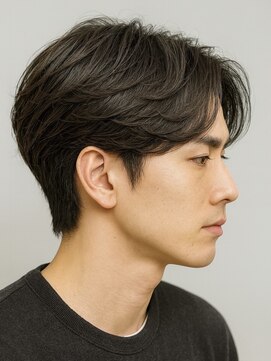 ハレ ヘアサロン(Hale hair salon) Haleニュアンスパーマスパイキーショートバーバーフェザーパーマ