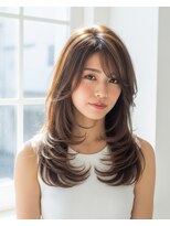 ラディシュ さがみ野(RADISH) 透明感髪質改善カラー◎レイヤーミディ20代30代小顔