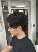 メンズパーマ/ナチュラルサーフ/サーフカール/海外ヘア