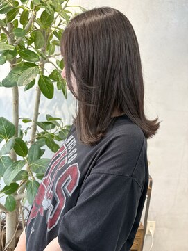 ミント(mint) ☆オリーブグレージュ☆オリーブグレー☆レイヤーカット☆