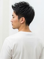 エムエイチバーバー 肥後橋(MH THE BARBER) 爽やかアップバング【肥後橋駅・西梅田・本町】
