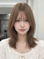 サンドハーツギンザ(sand Hearts ginza)&nbsp;ミディアム/レイヤーカット/ブリーチなしダブルカラー