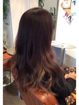 フルール(fleur) 【大人秋冬カラー★】インナーカラーベージュ☆