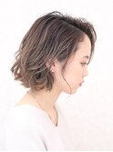 グラデーションカラー×カジュアルボブ  元武
