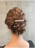 結婚式、二次会に♪ゆるふわアップ【OAK学芸大学】