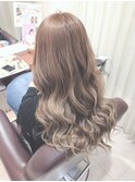 軽さ＆可愛いふんわりロング