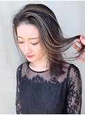 レイヤーロングくびレイヤーニュアンスカラーセミディ_ba310231