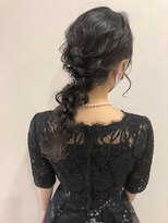 ヘアーサロン シム(hair salon Cime) 編みおろしアレンジ【Cime】