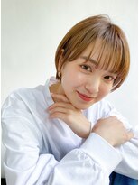 ミンクス 青山店(MINX) シースルーぱっつんバング　マッシュショート