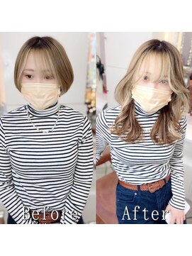 エクステ専門店あるじゃんすー 柏店 ミストバング#シールエクステ#シースルーバング#くびれヘア#柏