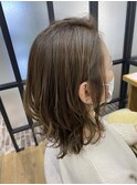 大人女子のハイライトカラー