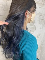 プライズ アイリス 池袋東口店(prize Iris)&nbsp;ブルーインナーカラー10代20代11000円