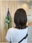 20代30代40代大人可愛い小顔グレージュ外ハネくびれ