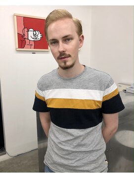 ケプカ(KEPKA) メンズカット ツーブロック アップバング 七三