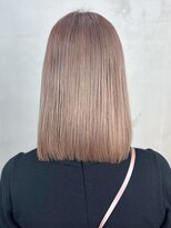 アイティー バイ アルバム 中野店(IT by ALBUM)&nbsp;ホワイトピンクベージュ_マチルダボブピンクベージュ_ba465311