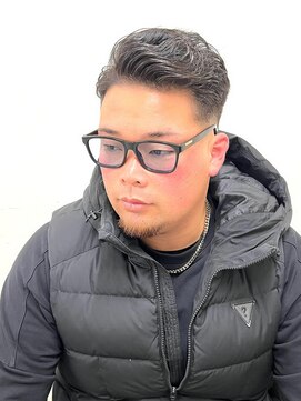 ヨシザワインク ハコザキ 水天宮前 日本橋人形町(YOSHIZAWA Inc.HAKOZAKI) 八二分け/スキンフェード/バーバー/ワイルド/刈り上げ/髭