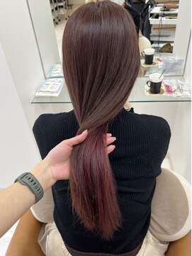 ヘアポジション 東通(HAIR Position) ピンクインナーカラー