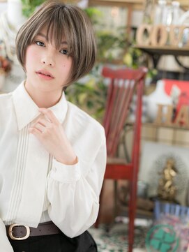 カバーヘア ブリス 北浦和(COVER HAIR bliss) インナーハイライト小顔前下がりミニウルフc5北浦和20代30代40代