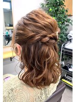 ユウル 横浜(juhl.)&nbsp;ハーフアップ/ヘアセット/ヘアアレンジ