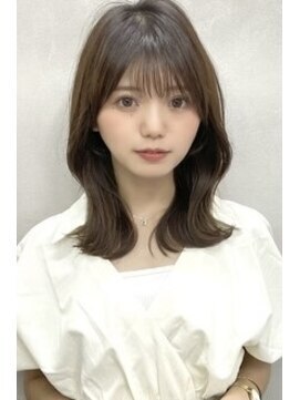 ビューエヒメ(VIEW EHIME) 大人カワイイ小顔になるワンレンネビージュ黒髪ボブルフ髪質改善