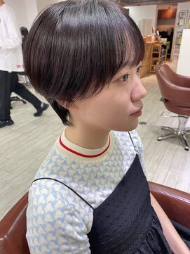 ビードロ 吉祥寺店(vi dro) 【お客様スタイル】マッシュショート×ラベンダーブラウン