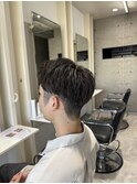 大和八木橿原メンズカットマッシュアップバング