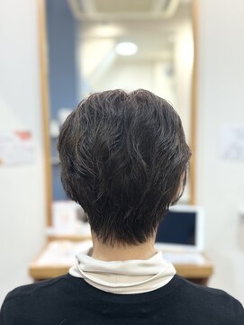 フリージア(freesia) ショート/簡単スタイリングヘア/ヘッドスパ/30代40代50代/パーマ