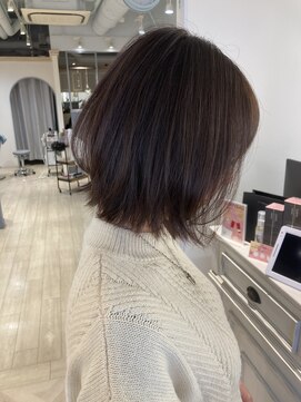 シェノン 赤羽店(CHAINON) 秋冬髪形スタイリング簡単肩につかない長さの外ハネボ赤羽美容院