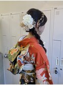 成人式セット/編みおろし