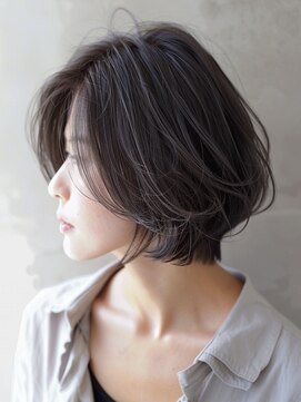 アルトリスト(Altruist Aging×HAIR&SPA) ★ダークアッシュ大人ガーリーボブ着物似合わせカット/髪質改善