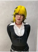 ハネウルフ×コントラストイエローカラー