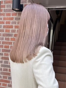 カラースタンド(COLOR STAND) ミルクティーベージュカラーダブルカラーケアブリーチ佐賀カラー